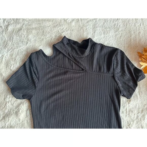 Moa Moa Black Cutout Dress - Picture 2 of 4